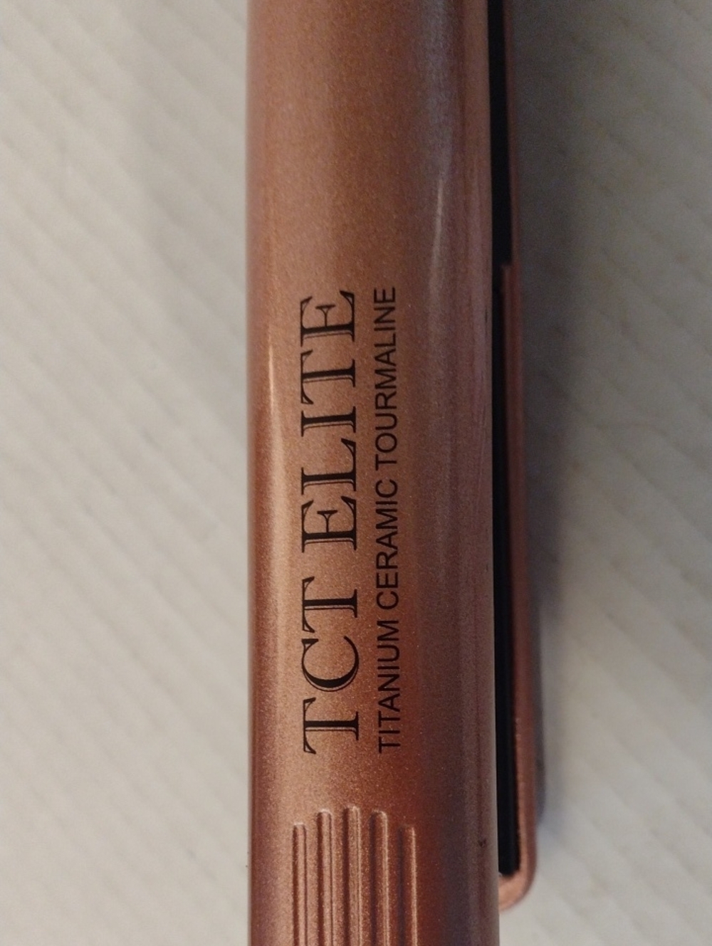 TCT Elite Rose Gold Hair Straitener